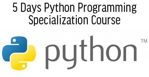 5 Days Python Programming Specialization in Singapore