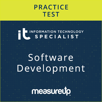 CertPREP Practice Test: IT Specialist Software Development