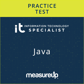 CertPREP Practice Test: IT Specialist Java