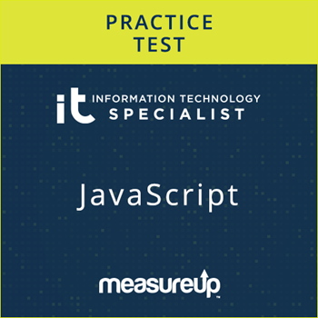 CertPREP Practice Test: IT Specialist JavaScript