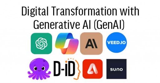 Digital Transformation with Generative AI (GAI) Tools
