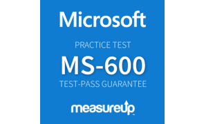 MS-600: Building Applications and Solutions with Microsoft 365 Core Services Certification Practice Test