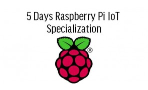 5 Days Raspberry Pi IoT Specialization in Singapore