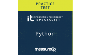 CertPREP Practice Test: IT Specialist Python