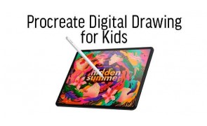 Procreate Digital Drawing for Kids  (8 Sessions)