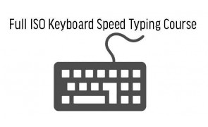 Full ISO Keyboard Speed Typing Course 