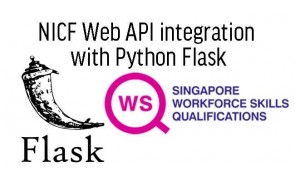 WSQ Web API integration with Python Flask